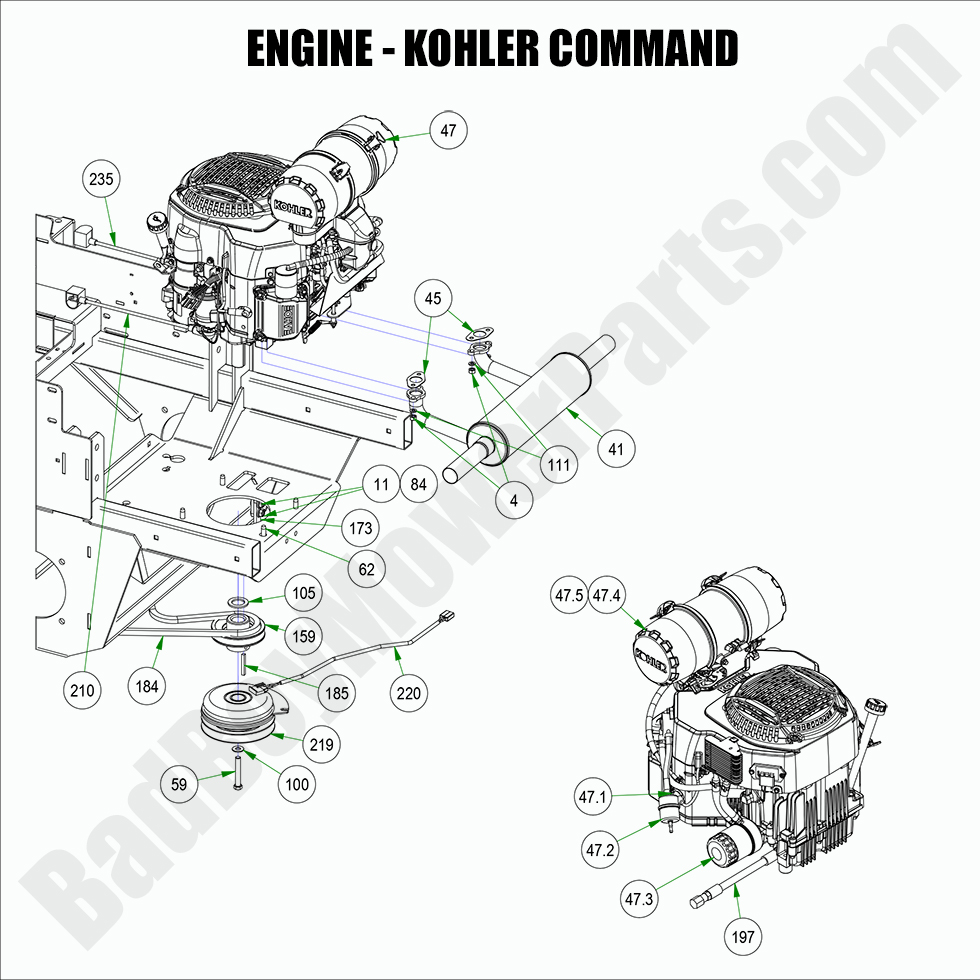 2022 Rebel Engine - Kohler Command